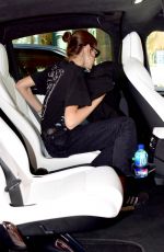 KAIA GERBER Leaves Her Hotel in New York 06/29/2018