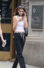 KAIA GERBER Out Shopping with a Friend in New York 06/02/2018