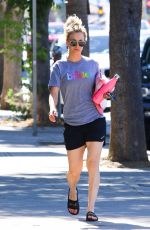 KALEY CUOCO Heading to a Gym in Los Angeles 06/25/2018