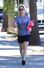 KALEY CUOCO Heading to a Gym in Los Angeles 06/25/2018