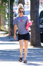KALEY CUOCO Heading to a Gym in Los Angeles 06/25/2018