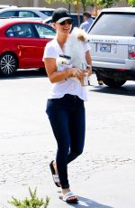 KALEY CUOCO Leaves Starbucks in Los Angeles 06/27/2018