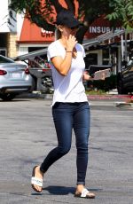 KALEY CUOCO Leaves Starbucks in Los Angeles 06/27/2018