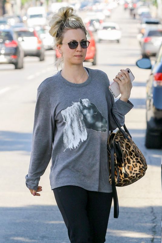 KALEY CUOCO Out and About in Studio City 06/06/2018