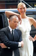 KARLIE KLOSS and Jason Wu Heading to 2018 CFDA Fashion Awards in New York 06/05/2018