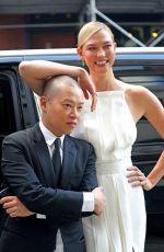 KARLIE KLOSS and Jason Wu Heading to 2018 CFDA Fashion Awards in New York 06/05/2018