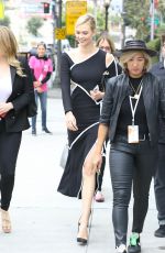 KARLIE KLOSS Heading to Staples Center in Los Angeles 05/31/2018