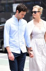 KARLIE KLOSS Out and About in New York 06/02/2018