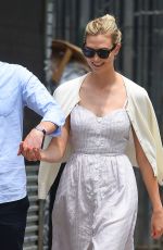 KARLIE KLOSS Out and About in New York 06/02/2018