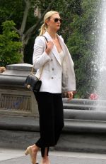KARLIE KLOSS Out at Washington Square Park in New York 06/07/2018