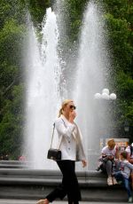KARLIE KLOSS Out at Washington Square Park in New York 06/07/2018