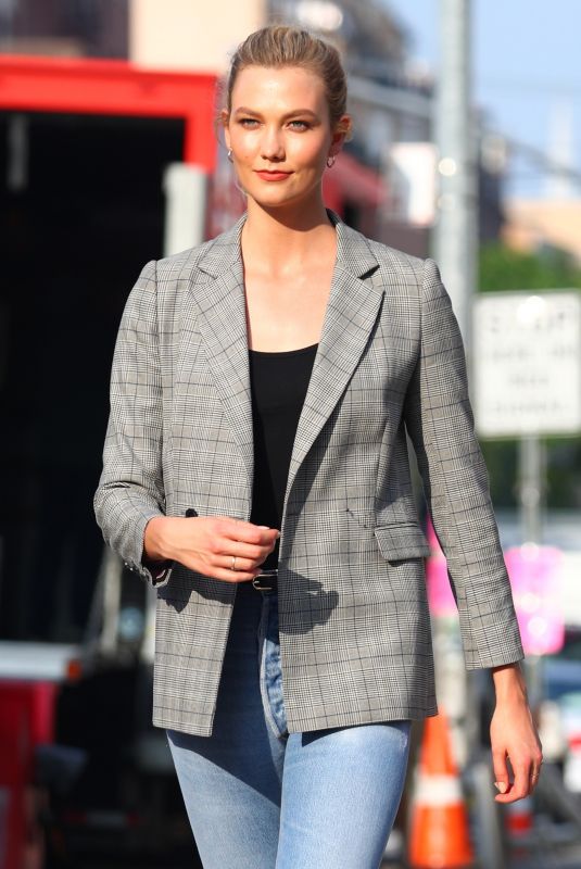 KARLIE KLOSS Out in New York 06/01/2018