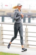 KARLIE KLOSS Out Running in New York 06/08/2018