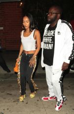 KARREUCHE TRAN at Mr Chow in Los Angeles 06/24/2018