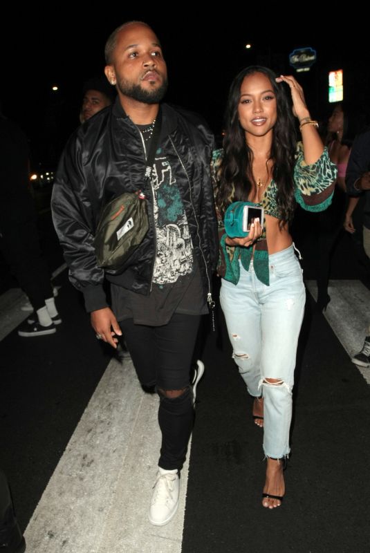 KARRUECHE TRAN at Poppy Nightclub in West Hollywood 06/22/2018
