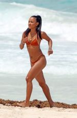 KARRUECHE TRAN in Bikini at a Beach in Cancun 06/28/2018