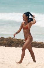 KARRUECHE TRAN in Bikini at a Beach in Cancun 06/28/2018