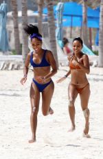 KARRUECHE TRAN in Bikini at a Beach in Cancun 06/28/2018