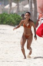 KARRUECHE TRAN in Bikini at a Beach in Cancun 06/28/2018