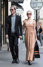 KATE BOSWORTH Out Shopping in Paris 06/29/2018