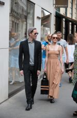 KATE BOSWORTH Out Shopping in Paris 06/29/2018