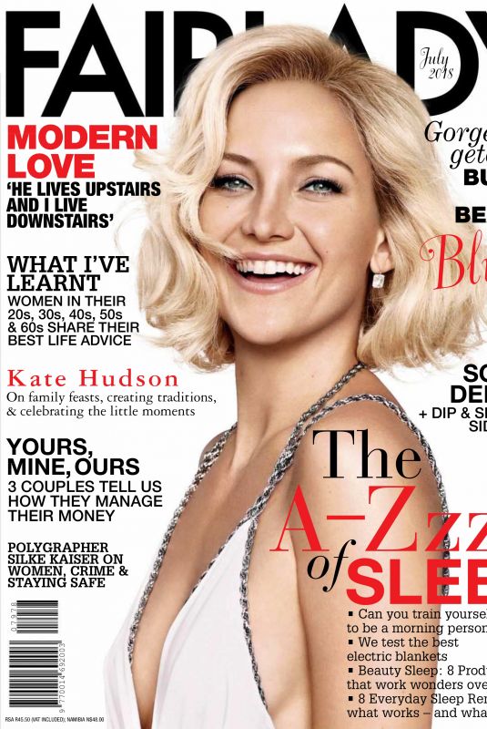 KATE HUDSON in Fairlady Magazine,July 2018 Issue