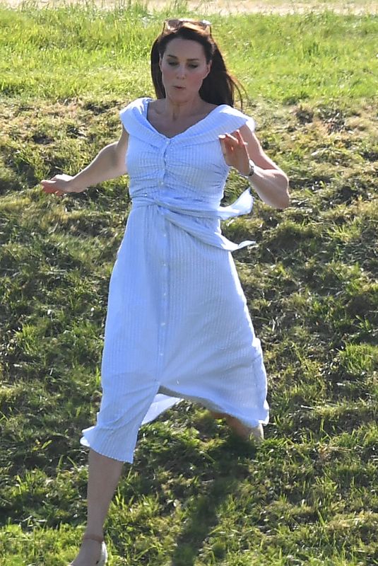 KATE MIDDLETON at Maserati Polo Match at Beaufort Polo Club in Gloucestershire 06/10/2018