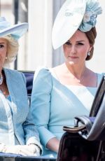 KATE MIDDLETON at Trooping the Colour Ceremony in London 06/09/2018