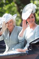 KATE MIDDLETON at Trooping the Colour Ceremony in London 06/09/2018