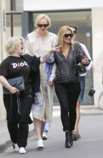 KATE MOSS, KELLY OSBOURNE and GWENDOLINE CHRISTIE Out in Paris 06/24/2018