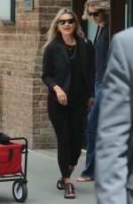 KATE MOSS Leaves Greenwich Hotel in New York 06/06/2018