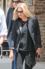 KATE MOSS Leaves Greenwich Hotel in New York 06/06/2018