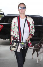 KATE UPTON at Los Angeles International Airport 06/06/2018