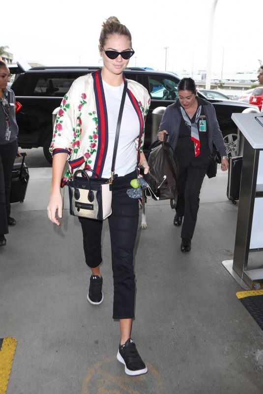 KATE UPTON at Los Angeles International Airport 06/06/2018