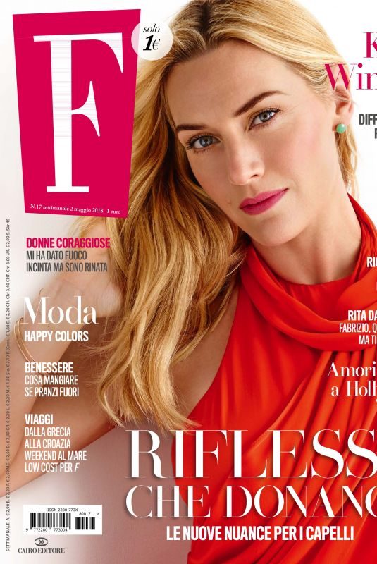 KATE WINSLET in F Magazine, May 2018 Issue