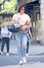 KATHARINE MCPHEE in Ripped Jeans Out in New York 06/16/2018