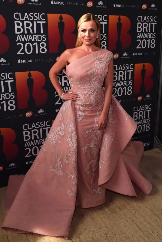 KATHERINE JENKINS at Classic Brit Awards in London 06/13/2018