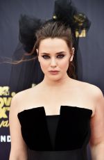 KATHERINE LANGFORD at 2018 MTV Movie and TV Awards in Santa Monica 06/16/2018
