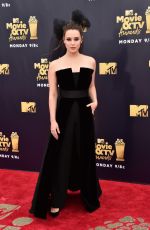 KATHERINE LANGFORD at 2018 MTV Movie and TV Awards in Santa Monica 06/16/2018
