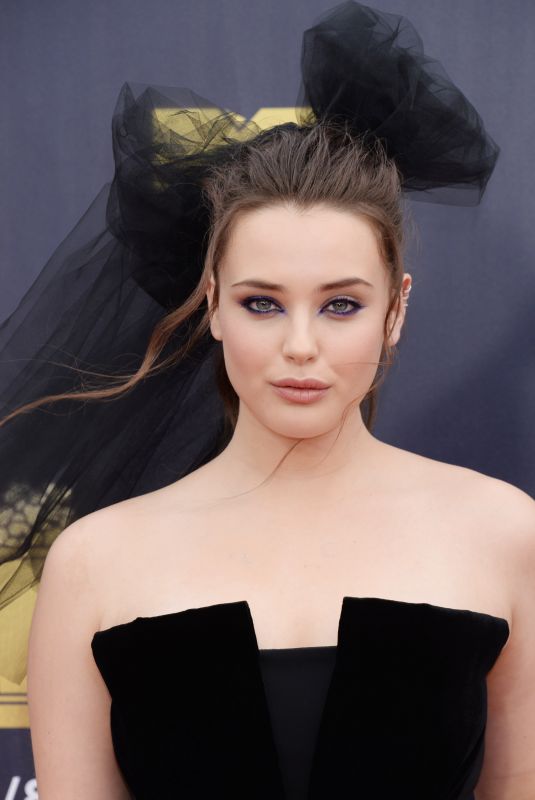 KATHERINE LANGFORD at 2018 MTV Movie and TV Awards in Santa Monica 06/16/2018