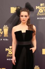 KATHERINE LANGFORD at 2018 MTV Movie and TV Awards in Santa Monica 06/16/2018