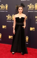 KATHERINE LANGFORD at 2018 MTV Movie and TV Awards in Santa Monica 06/16/2018