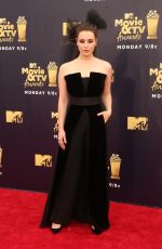 KATHERINE LANGFORD at 2018 MTV Movie and TV Awards in Santa Monica 06/16/2018