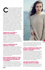 KATHERINE LANGFORD in Tu Magazine, Chile June 2018