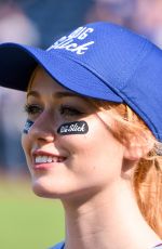 KATHERINE MCNAMARA at Big Slick Celebrity Softball in Kansas City 06/01/2018