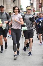 KATIE HOLMES at Johns Westin Hotels & Resorts to Run in New York 06/06/2018