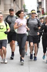 KATIE HOLMES at Johns Westin Hotels & Resorts to Run in New York 06/06/2018