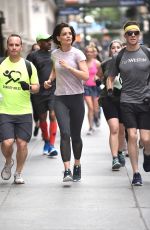 KATIE HOLMES at Johns Westin Hotels & Resorts to Run in New York 06/06/2018