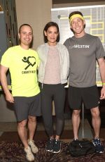 KATIE HOLMES at Johns Westin Hotels & Resorts to Run in New York 06/06/2018