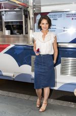 KATIE HOLMES at Perksicle Tour Event at Rockefeller Center in New York 06/21/208